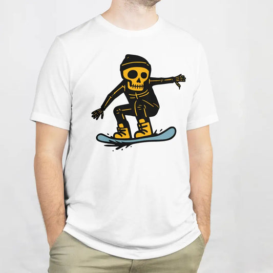 Lumilautailija T paita Ilmainen toimitus